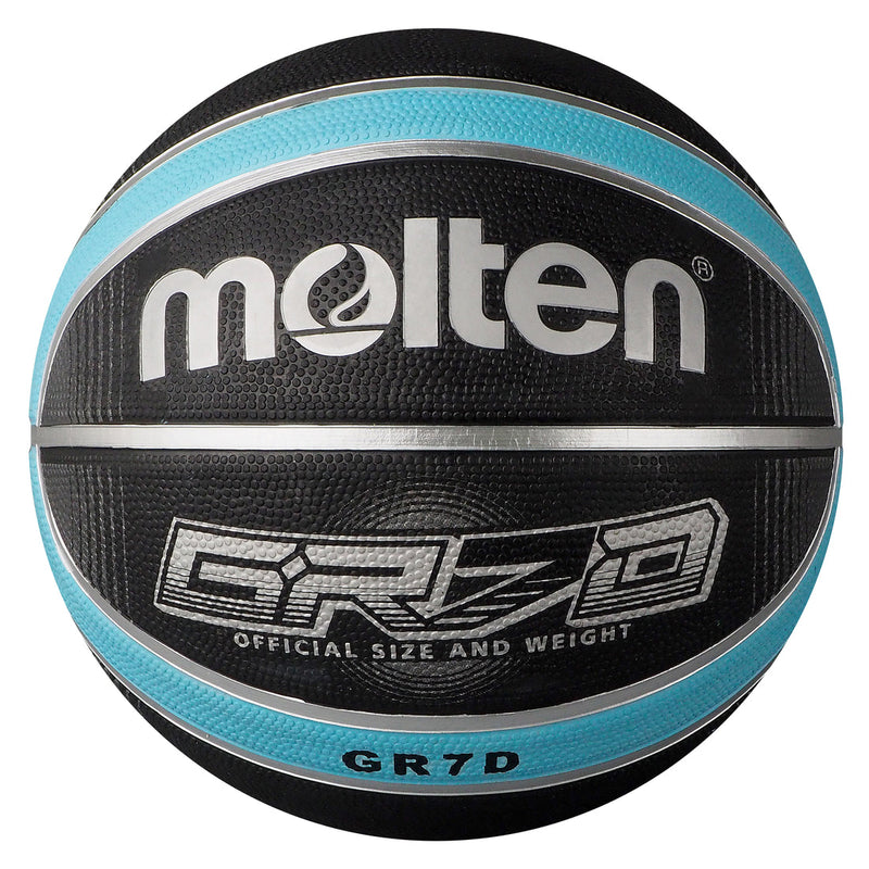 Molten GRX Series 12 Panel Basketball - Black/Blue