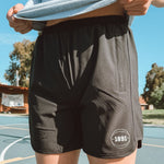 Womens 1891 Basketball Short - Black