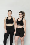 44 Ascend Crop Top Womens - Black