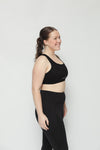 44 Ascend Crop Top Womens - Black
