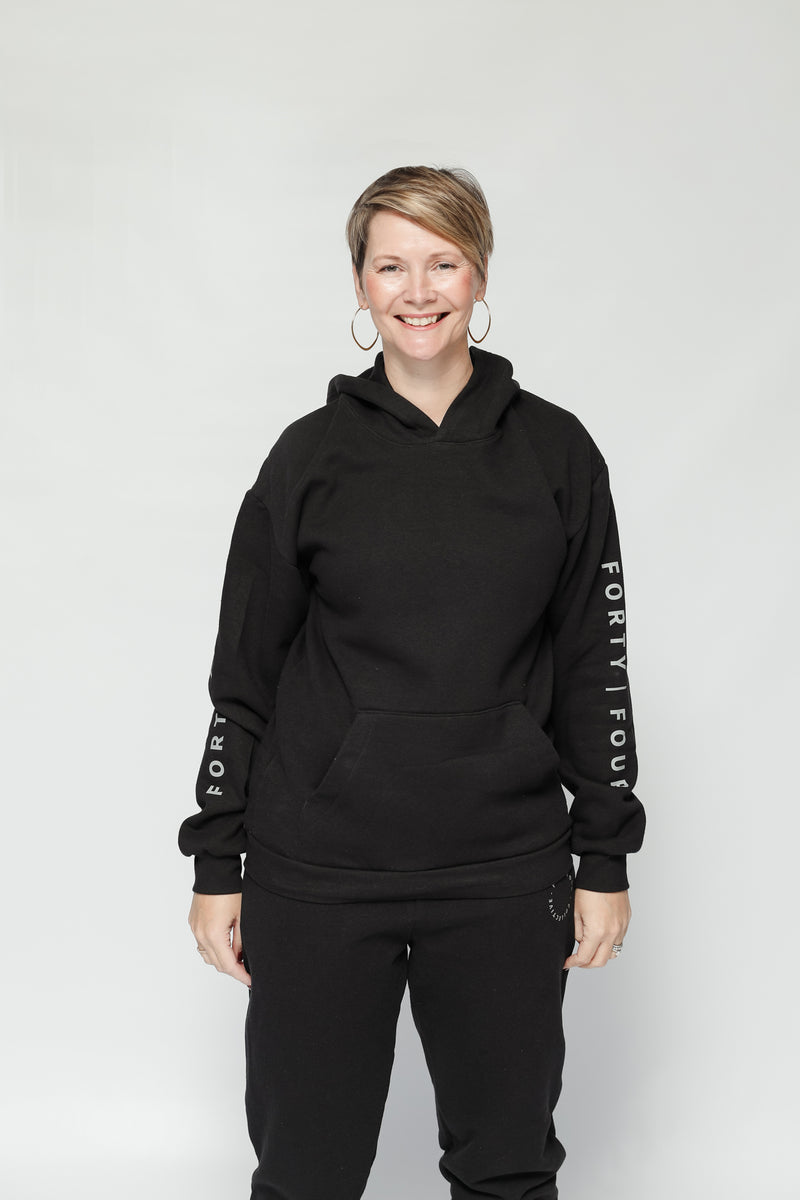 44 Ascend Hoodie Unisex - Black