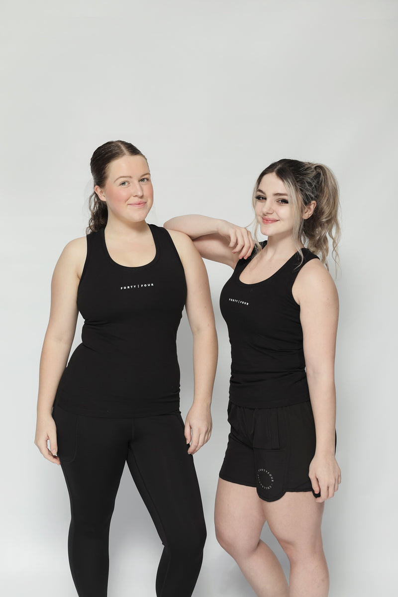 44 Ascend Tank Top Womens - Black