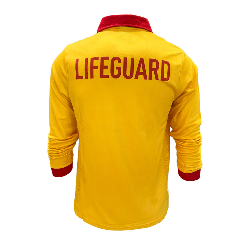 Unisex Lifeguard Bamboo Polo Shirt - Long Sleeve