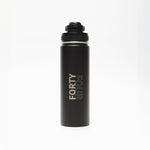 44 Mirror Drink Bottle - Black