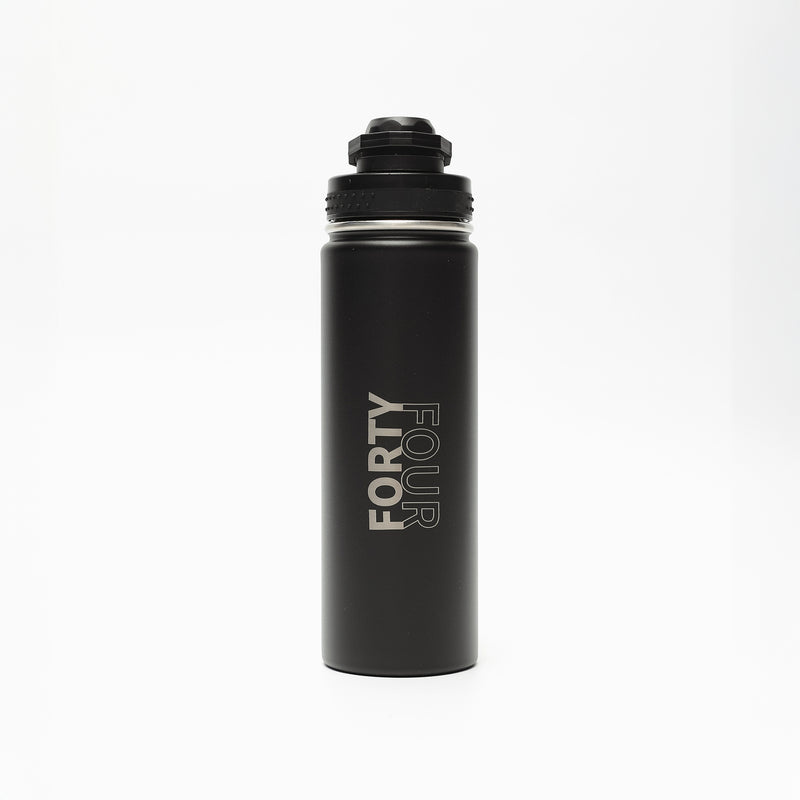44 Mirror Drink Bottle - Black