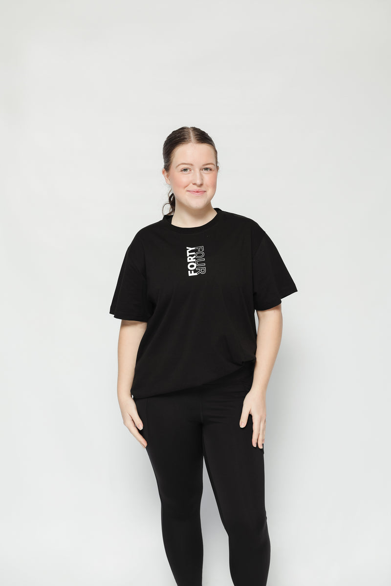 44 Mirror T-Shirt Womens - Black
