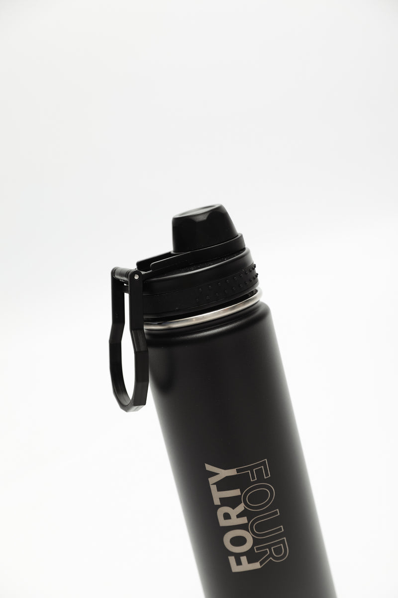 44 Mirror Drink Bottle - Black