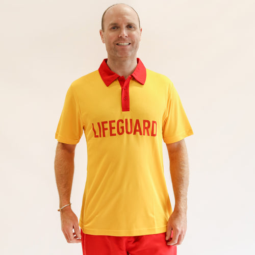 Unisex Lifeguard Polo Shirt - Short Sleeve