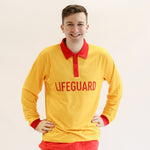 Unisex Lifeguard Bamboo Polo Shirt - Long Sleeve