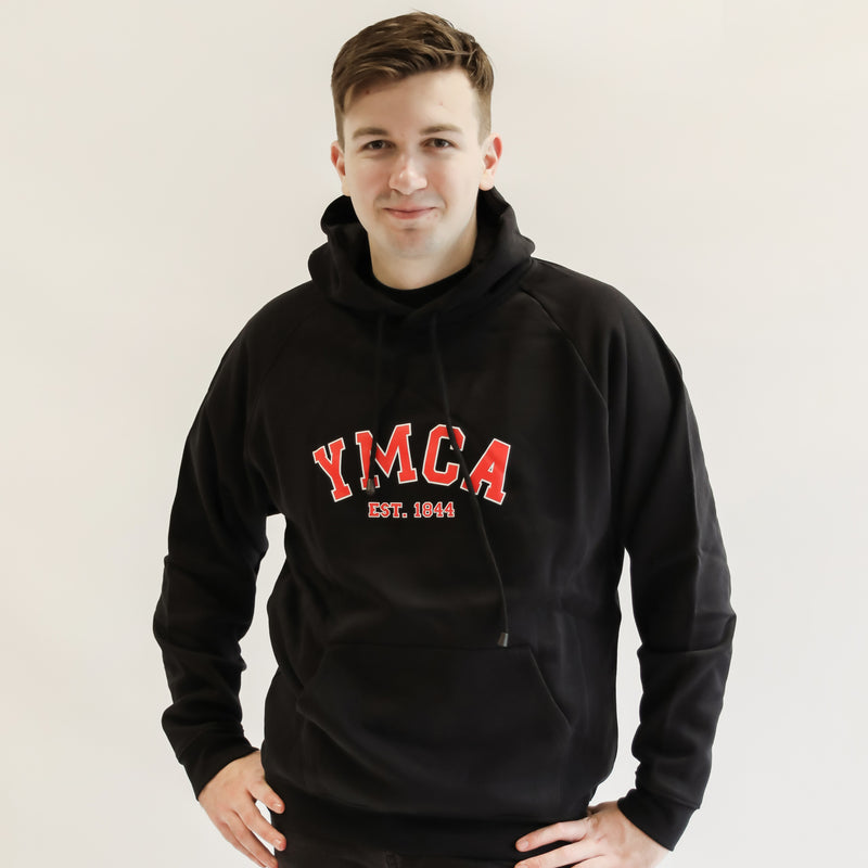 YMCA Varsity Hoodie - Black