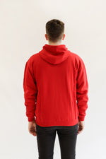 YMCA Authentic Zip Hoodie - Red