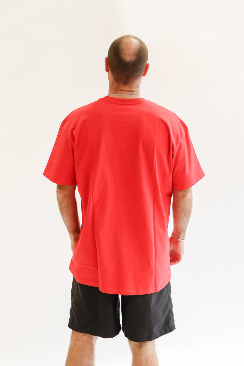 Mens YMCA Authentic Signature Tee - Red