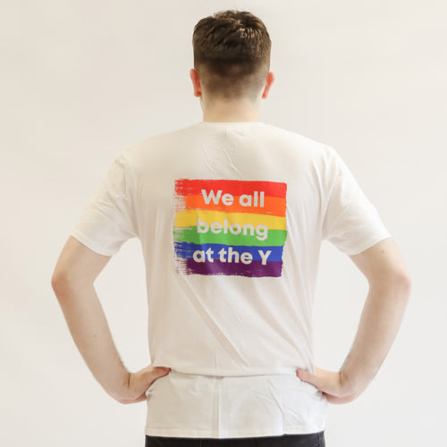 Y Pride Tee - White (Limited Sizes)