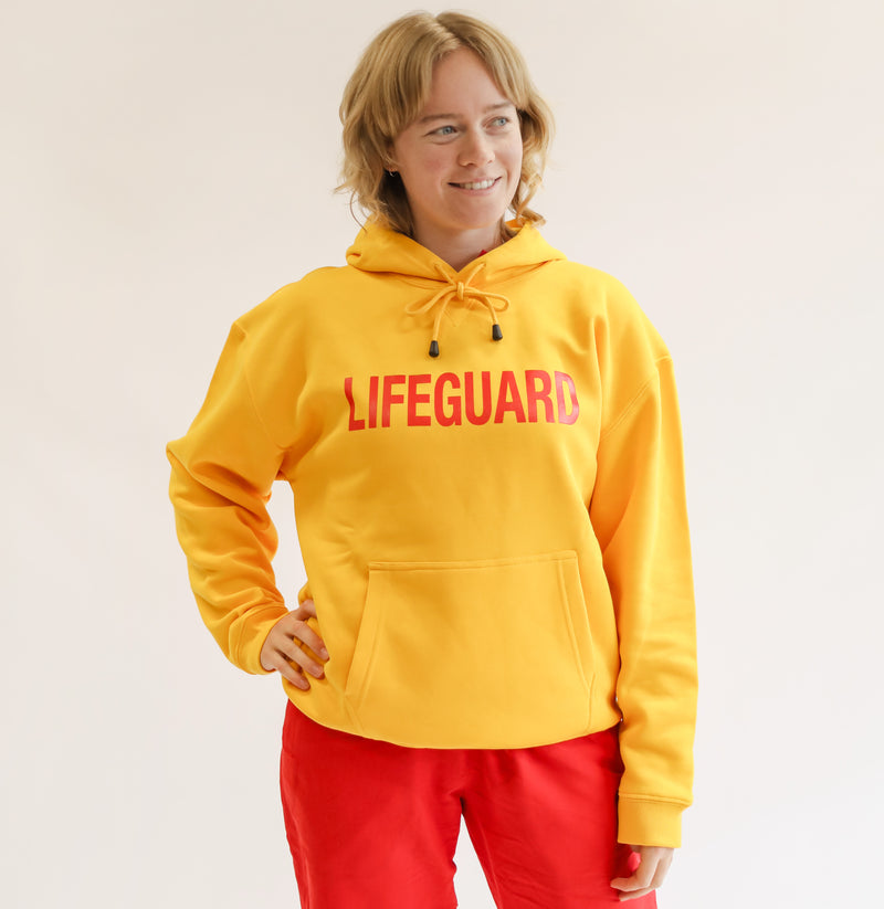 Unisex Lifeguard Hoodie - Yellow