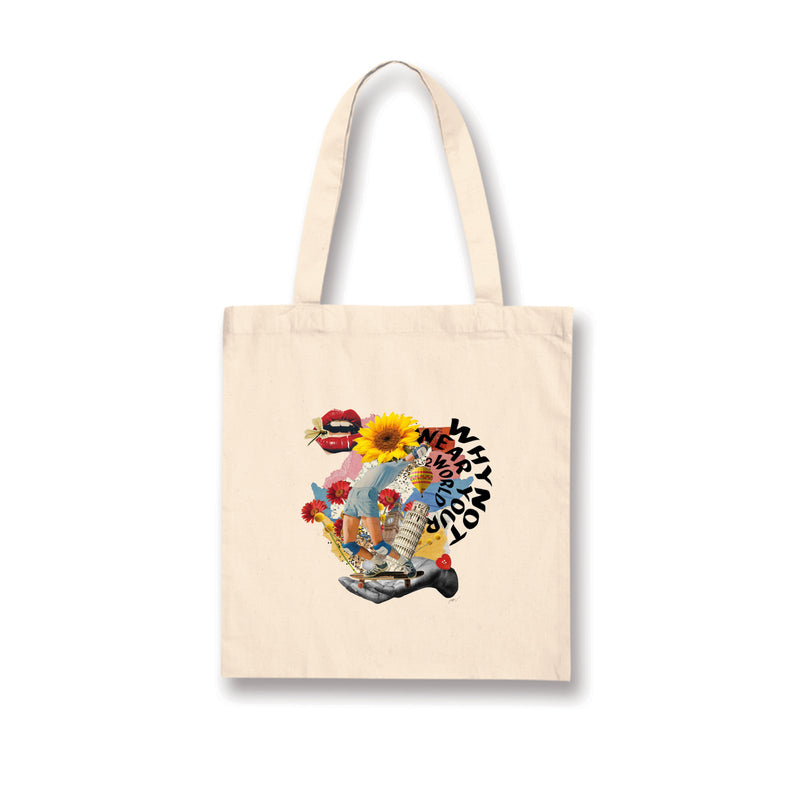 WhyNot - In The Palm Tote Bag By Jaime Colley