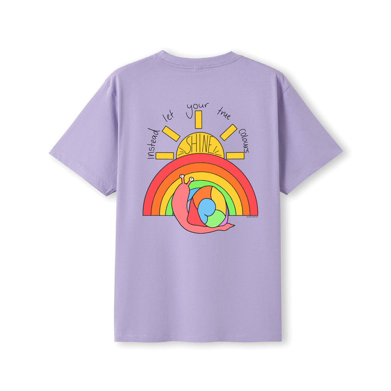 WhyNot Wear It Purple - Snail - Limited Edition Tee - (Pre-Order)