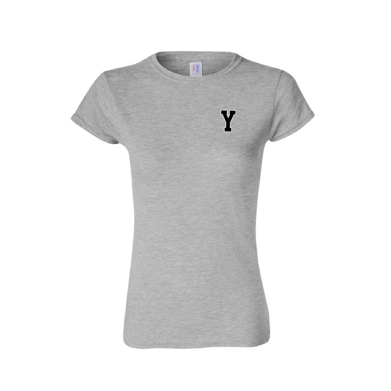 Womens Y Varsity Tee - Grey