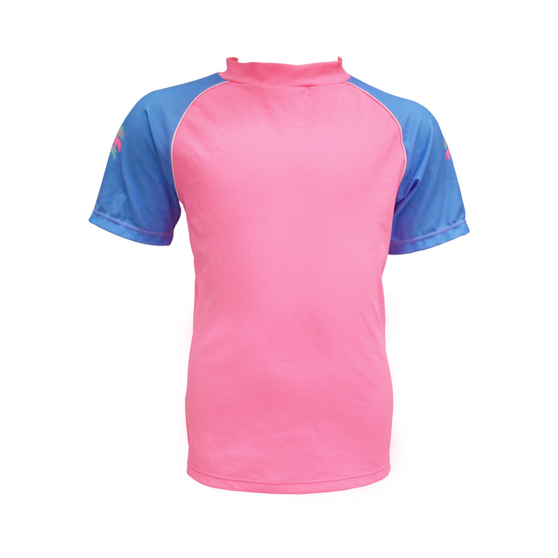 Junior Girls Tropicana Short Sleeve Rash Vest