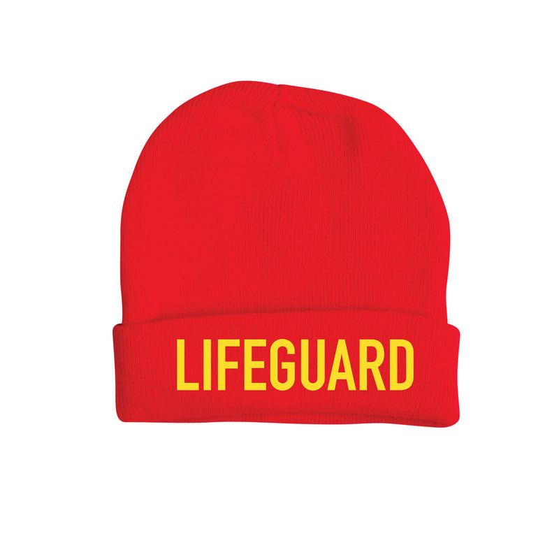 Lifeguard Beanie - Red