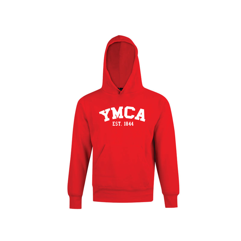 YMCA Youth Varsity Hoodie - Red