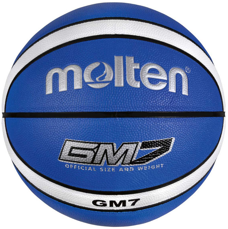 Molten BGMX Composite Leather Basketball - Blue / White