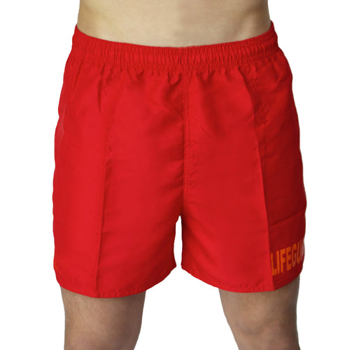 Unisex Red Lifeguard Shorts