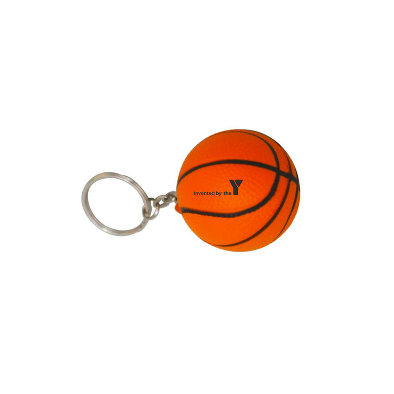 Y Basketball Stress Ball Key Ring